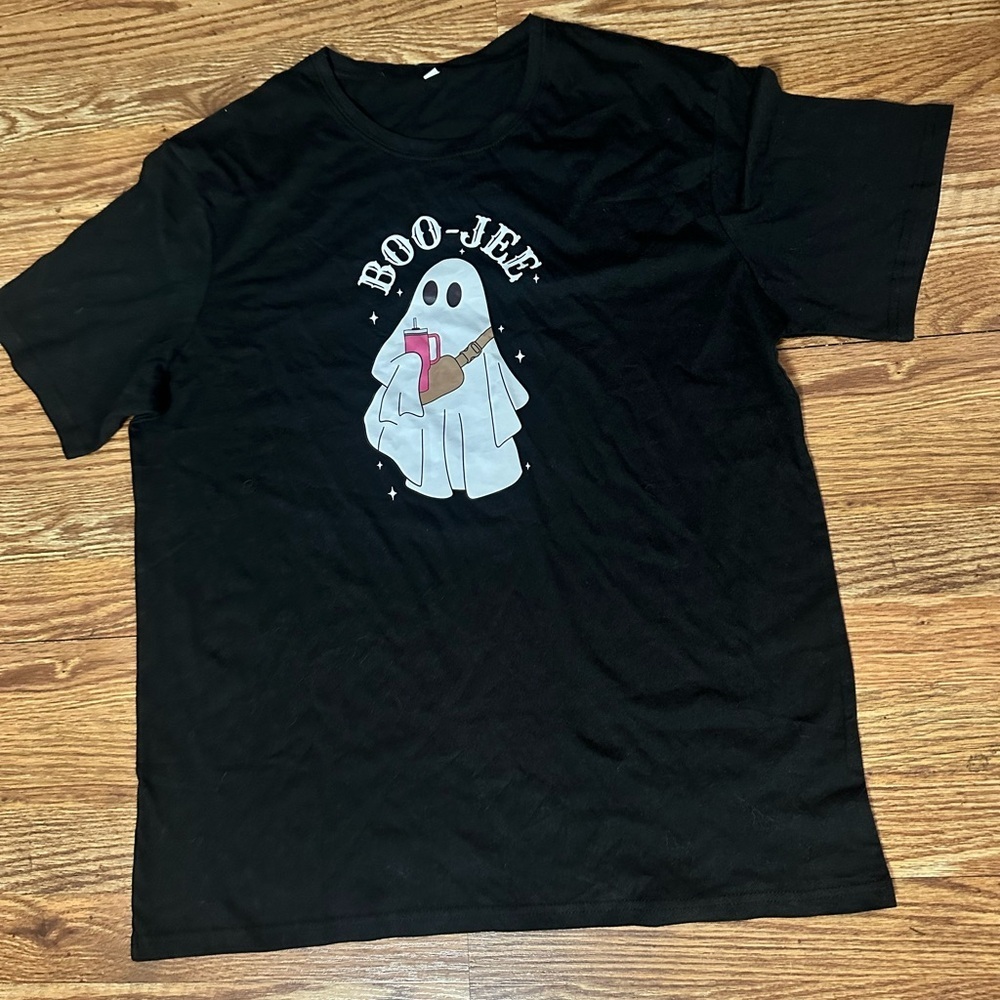 Boo-Jee Halloween Ghost T-Shirt Size Large